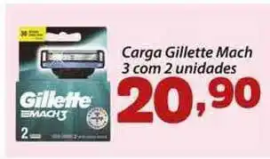 Carga Gillette Mach 3