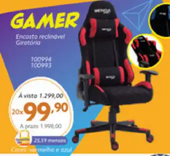 Benoit Encosto Reclinavel Giratoria oferta