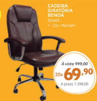 Benoit Cadeira Giratoria Benoa oferta