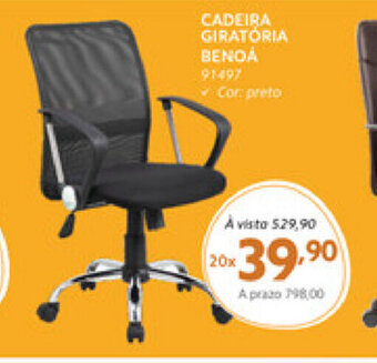 Benoit Cadeira Giratoria Benoa oferta