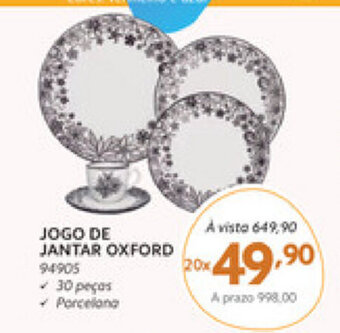 Benoit Jogo de Jantar Oxford oferta