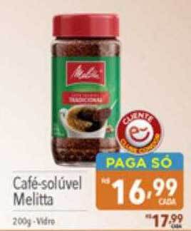 Supermercados Condor Café-solúvel melitta oferta
