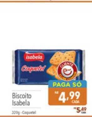 Supermercados Condor Biscoito isabela oferta
