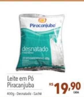 Supermercados Condor Leite em pó piracanjuba oferta