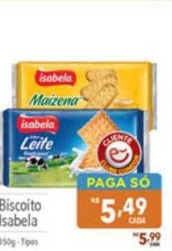 Supermercados Condor Biscoito isabela oferta