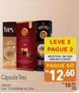 Supermercados Condor Cápsula tres leve 3 pague 2 oferta