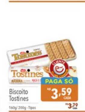 Supermercados Condor Biscoito tostines oferta