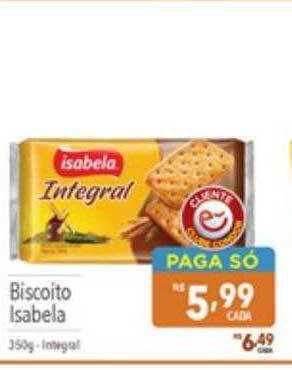 Supermercados Condor Biscoito isabela oferta