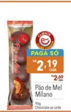 Supermercados Condor Pão de mel milano oferta