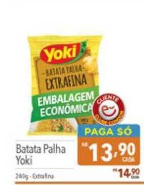 Supermercados Condor Batata palha yoki oferta