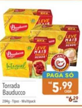 Supermercados Condor Torrada bauducco oferta