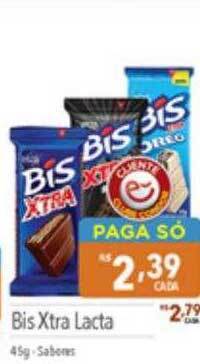 Supermercados Condor Bis xtra lacta oferta
