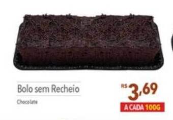 Supermercados Condor Bolo sem recheio oferta