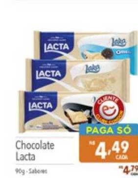 Supermercados Condor Chocolate lacta oferta