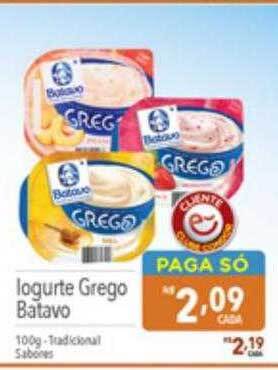 Supermercados Condor Iogurte grego batavo oferta