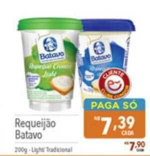 Supermercados Condor Requeijão batavo oferta