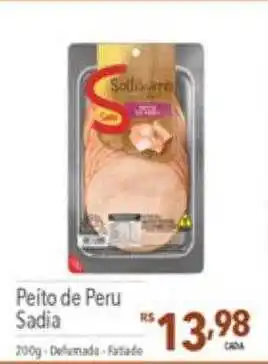 Supermercados Condor Peito de peru sadia oferta