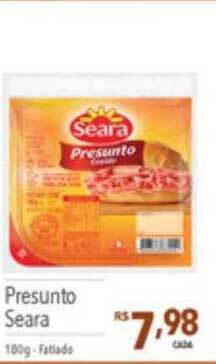 Supermercados Condor Presunto seara oferta
