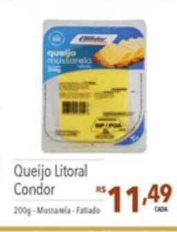 Supermercados Condor Queijo litoral condor oferta