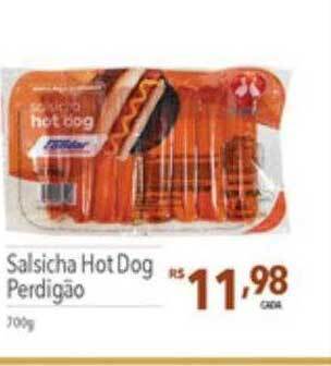 Supermercados Condor Salsicha hot dog perdigão oferta