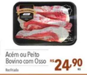 Supermercados Condor Acém ou peito bovino com osso oferta
