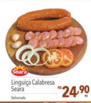 Supermercados Condor Linguiça calabresa seara oferta