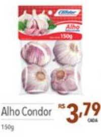 Supermercados Condor Alho condor oferta
