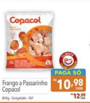 Supermercados Condor Frango a passarinho copacol oferta