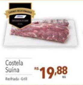 Supermercados Condor Costela suína oferta