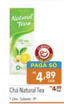 Supermercados Condor Chá natural tea oferta