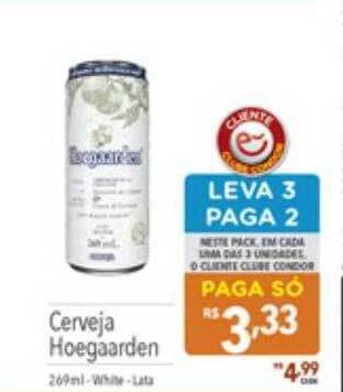 Cerveja hoegaarden leva 3 paga 2