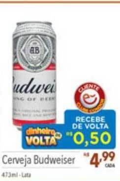 Supermercados Condor Cerveja budweiser oferta
