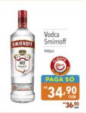 Supermercados Condor Vodca smirnoff oferta