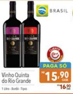 Supermercados Condor Vinho quinta do rio grande oferta