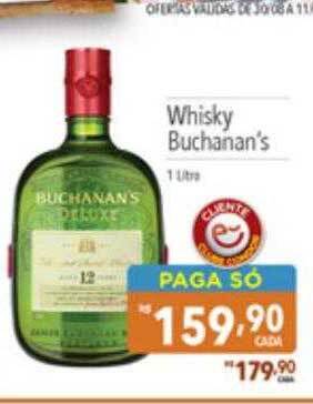 Supermercados Condor Whisky buchanan's oferta