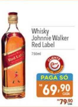 Supermercados Condor Whisky johnnie walker red label oferta