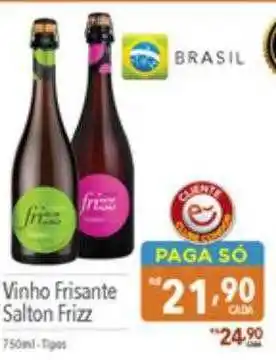 Supermercados Condor Vinho frisante salton frizz oferta