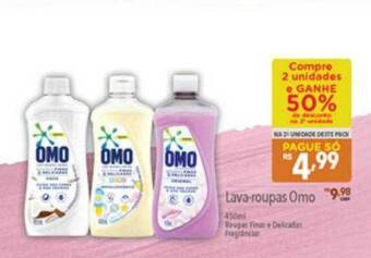 Supermercados Condor Lava-roupas omo oferta