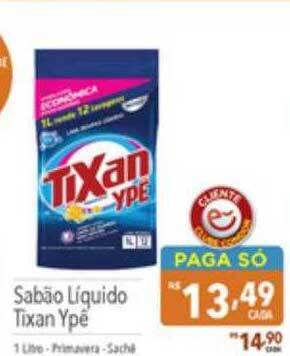 Supermercados Condor Sabão liquido tixan ypê oferta