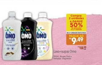 Supermercados Condor Lava-roupas omo oferta