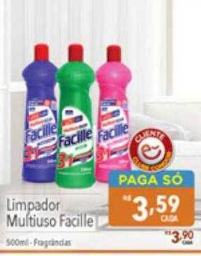 Supermercados Condor Limpador multiuso facille oferta