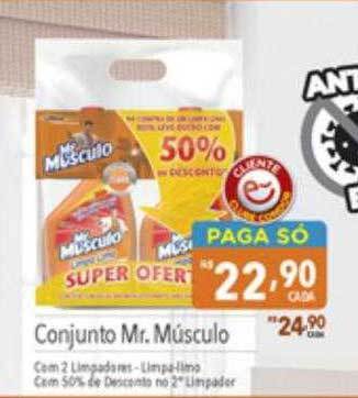 Supermercados Condor Conjunto mr. músculo oferta
