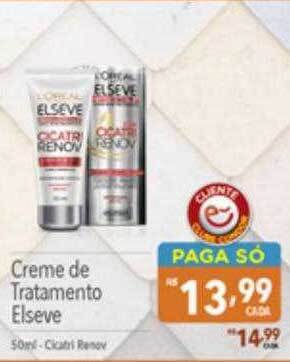 Supermercados Condor Creme de tratamento elseve oferta