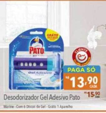 Supermercados Condor Desodorizador gel adesivo pato oferta