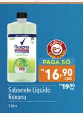 Supermercados Condor Sabonete líquido rexona oferta