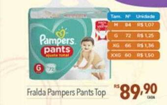 Supermercados Condor Fralda pampers pants top oferta