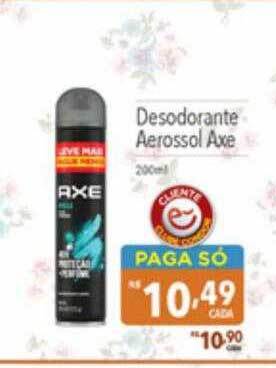 Supermercados Condor Desodorante aerossol axe oferta