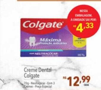 Supermercados Condor Creme dental colgate oferta