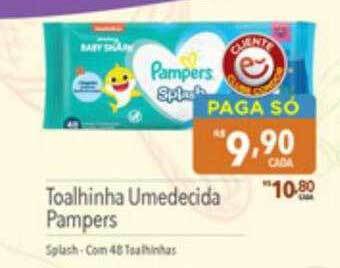 Supermercados Condor Toalhinha umedecida pampers oferta