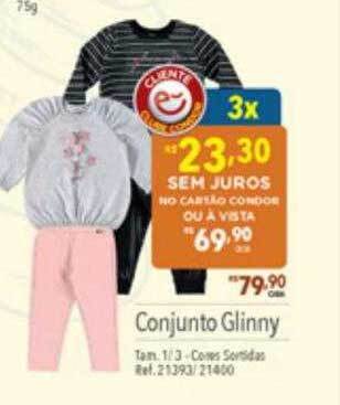 Supermercados Condor Conjunto glinny oferta